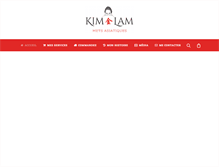 Tablet Screenshot of kimlamrouleaux.com